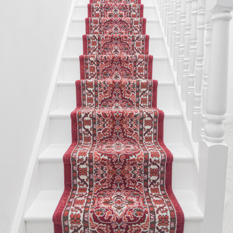 Stair Runner Oriental Area Rug, Stair Runner 60 x 450 cm
