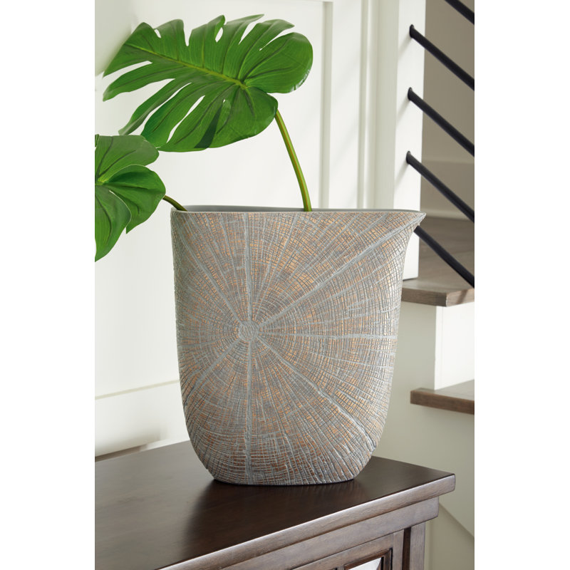 Vase de table Lundynn, H 14,88 po x l 13,86 po x P 5,12 po