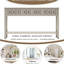 Table rustique, 60 po. Gris délavé. Deux tiroirs et une tablette. Structure en bois massif. Console élégante pratique de 60 po avec tablette, bois de lavage pour la longévité-285520192