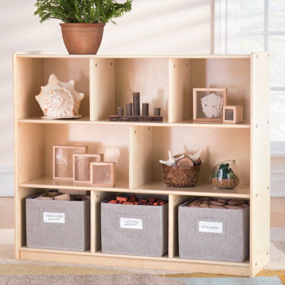 EdQ Essentials 3-Shelf Compartment Storage