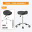Chaise avec tabouret Saddle