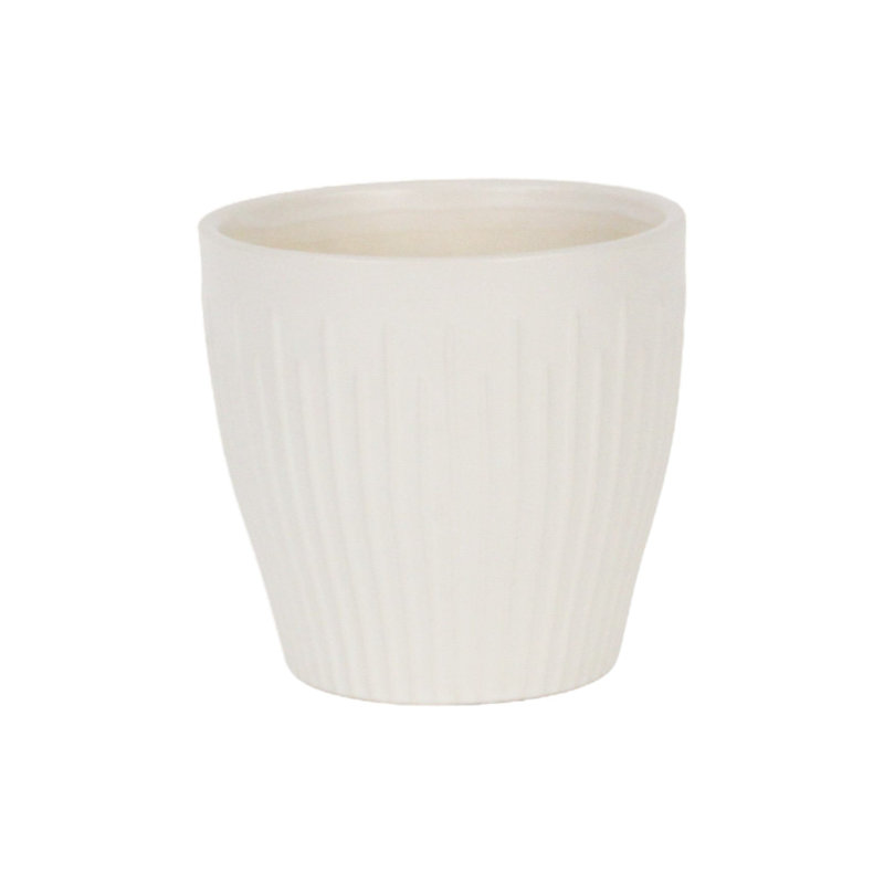 Uljana Handmade Ceramic Pot Planter, 5" x 5.25" x 5.25"
