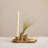 3.25'' H Stoneware Tabletop Candlestick