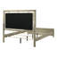 Lit à panneau en bois beige rustique-1539600160
