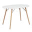 Adair Oval Solid Wood Base Dining Table-910964875