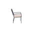 Fauteuil de salle à manger avec coussin empilable Sybil
