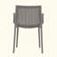 Ensemble de 4 chaises en polypropylène résistantes aux intempéries - chaises longues empilables pour la piscine, le jardin, le restaurant et l'intérieur-1088393150