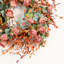 Couronne de fleurs artificielle 26 po