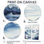 Mountain Blue Peak Harmonie II - impressions d'art traditionnelles sur toile-1838437386-1838437389-1838437388