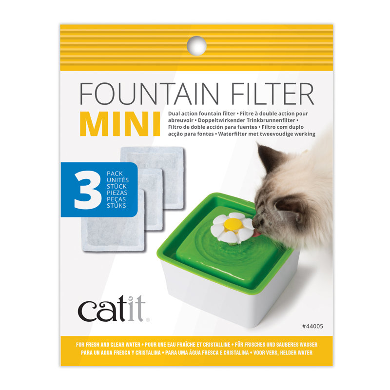 Mini filtre de rechange pour fontaine
