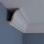 Moulure couronnée: H 5 5/8 po x P 4 5/8 po x F 8 po x L 94 1/2 po