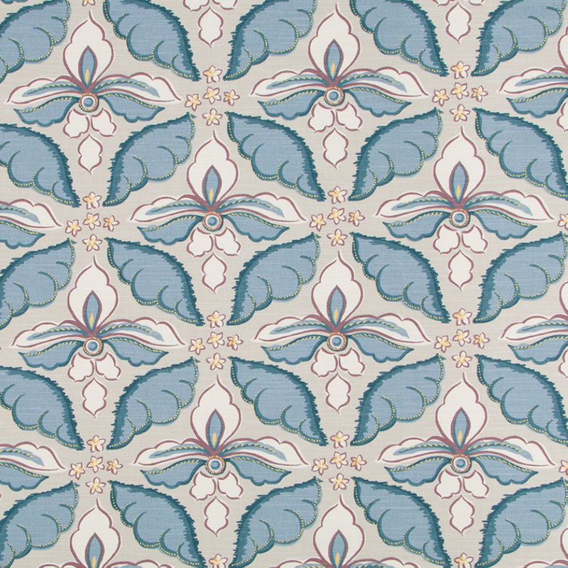 Robert Allen @Home 100% Cotton Fabric, Soft Plum