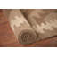 Tapis oriental brun en laine Kilim 5 x 7