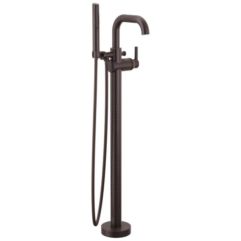 Floor Mount Tub Filler, Venetian Bronze