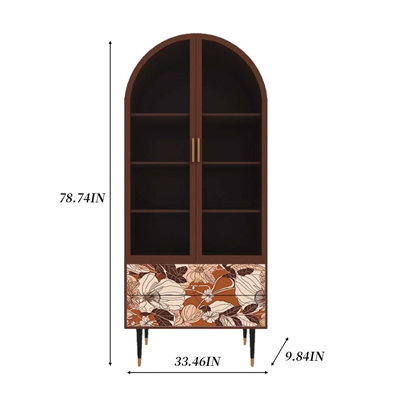 Vitrine légère et luxueuse