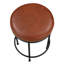 Tabouret à hauteur de comptoir Michael Caramel