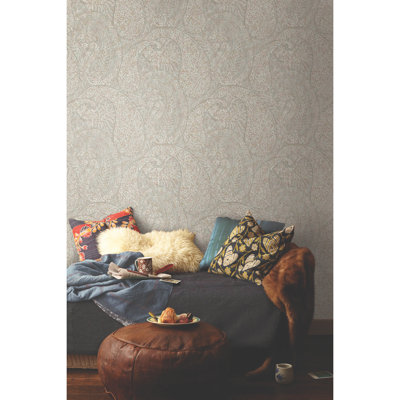 Kashmir Paisley Double Roll