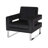 Morden Velvet Accent Chair-487641201