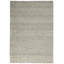 Tapis crocheté en laine gris / ivoire Trussville-49936481