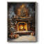 «Christmas Holiday Art Dxxxi», reproduction d'art encadrée - bois massif-1160546169