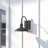 Bismarck Seeded Glass Outdoor Barn Light-1714823231