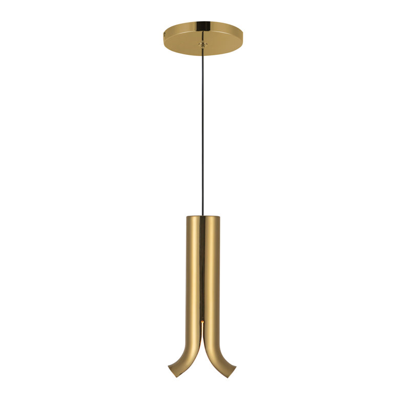 Husk 1 - Light LED Pendant, Brass, Gold