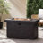 Magnesium Oxide 45' Rectangular Fire Pit 50,000 , Brown, Outdoor Appealing Feature Pit, Rectangular, Oxide, Enjoyment