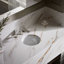 Compass® Ceramic Circular Dual Mount Bathroom Sink-6916794