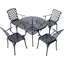 Ensemble de bistro en fonte d'aluminium Timeless Beauty-95421691