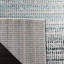 Tapis sarcelle / gris Cohn-27042995