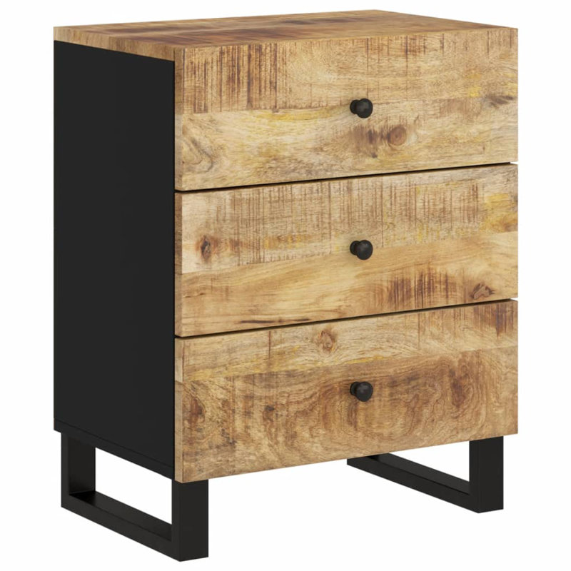 Atalaya 55cm W Metal Bedside Table
