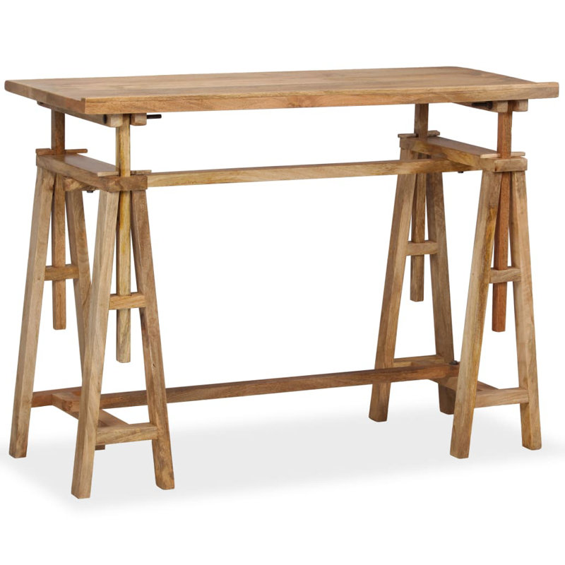 Tindall Adjustable Solid Wood Writing Desk
