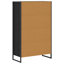 108cm H x 68cm W Steel Book Cabinet Bookcase-114556554