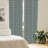 Geometric Semi-Sheer Rod Pocket Curtain Panels-45085135