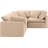 Itala Velvet L-Shaped Sectional Reversible-94482401