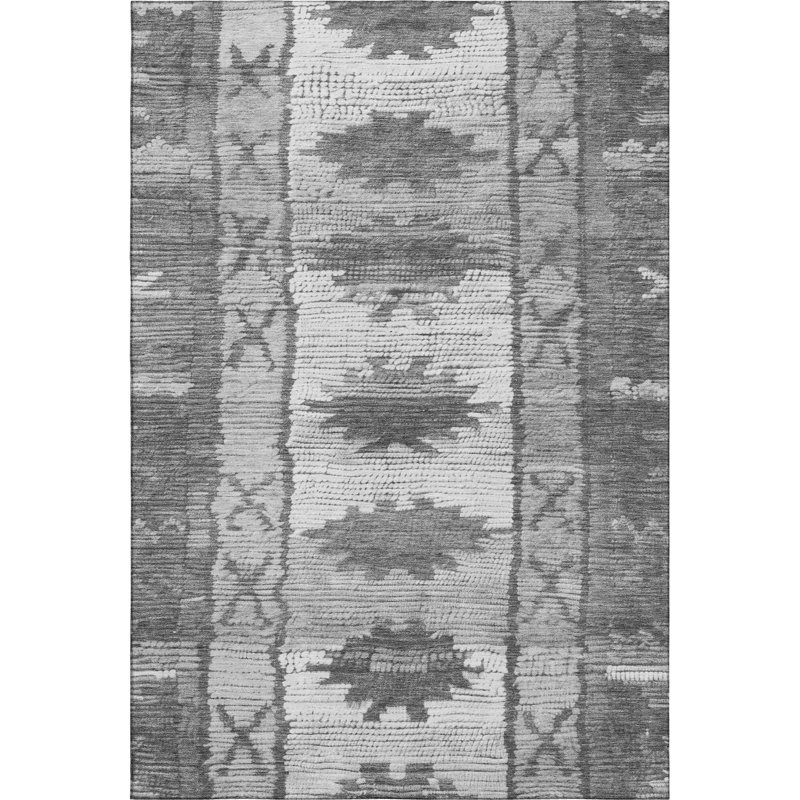 Premium Machine Washable Mayfield AMF1946 Tribal Rug, Rectangle 10' x 14'