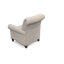 Fauteuil inclinable manuel rembourré avec têtes de clous Bridin, l 32,25 po, crème-410439693