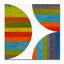 «Half Circle and Quarter Rounds 2.0», reproduction d'art sur toile tendue-23052086