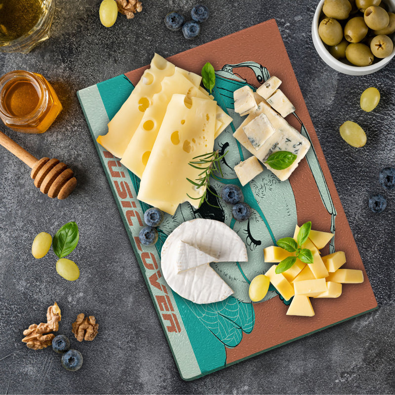 East Urban Home Glass Cutting Board