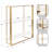 Corlien Tiered Storage Wall Shelf