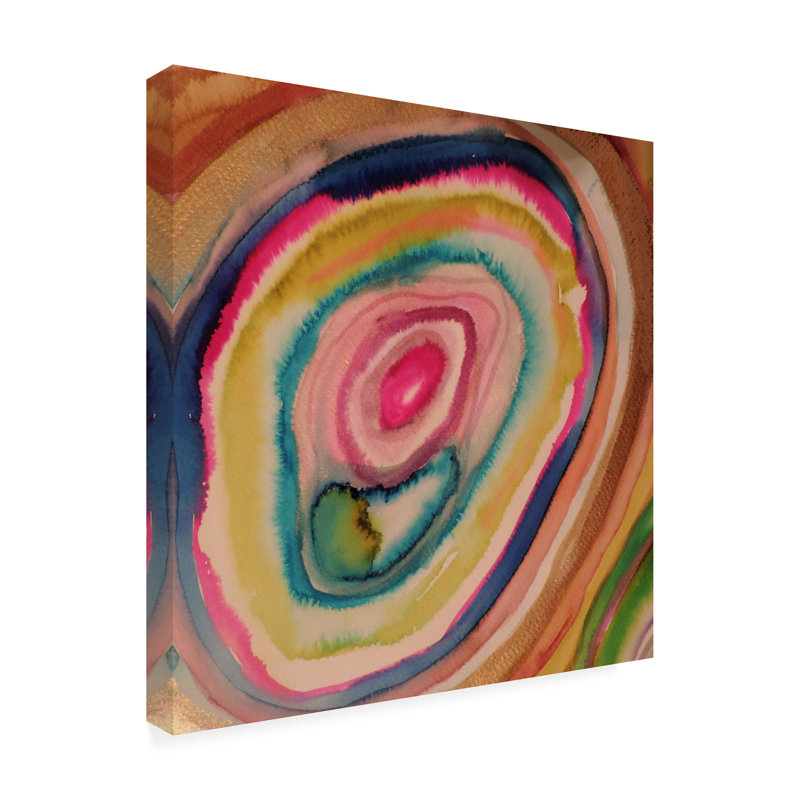 Art sur toile Sylvie Demers, H 24 po x l 24 po x P 2 po