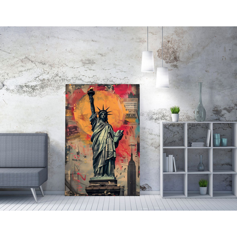 Peinture décorative sur toile