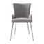 Velvet Upholstered Metal Armchair-467645636-467645638-467645637