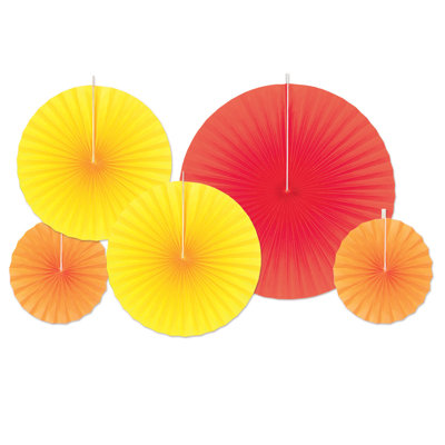 5 Piece Disposable Paper Plastic No Holiday Tissue Flowers Disposable Party Supplies for Guests