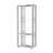 White Bookcase In Melamine With Open Storage-815459119