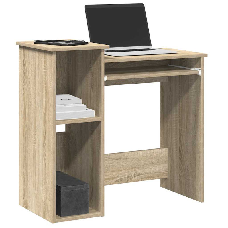Basanta Computer Desk, Sonoma Oak