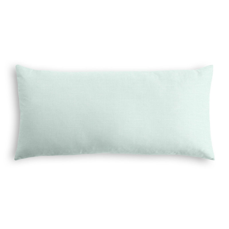 Housse de coussin rectangulaire, 14 po x 48 po, Vert clair