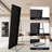 Frameless Full Length Tempered Glass Mirror with Stand, 10-Year Anti-Desilvering-1852192371