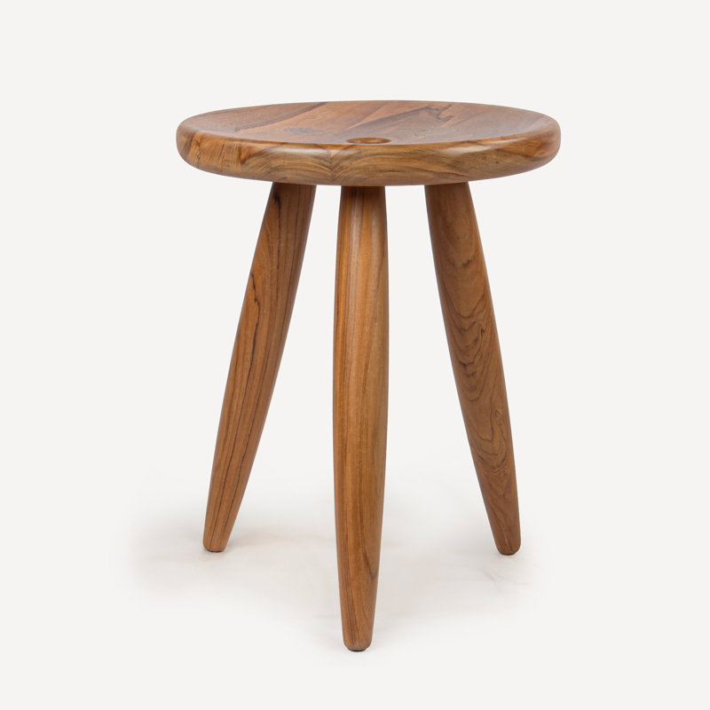 14 in. W Teak Shower Bench