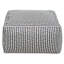 Bowie Square Cotton Pouffe